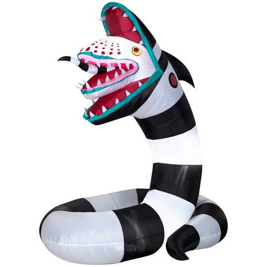 Airblown Inflatables; 6' Gemmy Airblown Inflatable Halloween Beetlejuice Sandworm Yard Decoration 227862; Category:Halloween Inflatables; Image:1